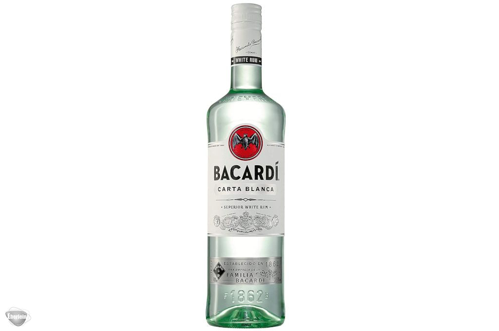 Bacardi Carta Blanca mit 0,7 Liter und 37,5 % Vol.