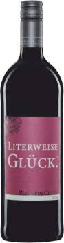 Flick Literweise Glück Rotwein-Cuvée fruchtig 12,5% Vol 1,0l