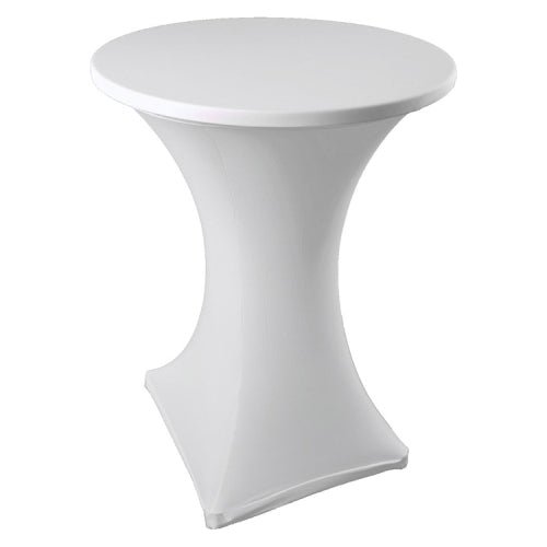 Verleih Stehtisch inkl. Husse Weiß