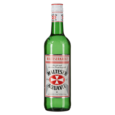 Malteserkreuz Aquavit Kreuz 40 % Vol. - 0,70 l