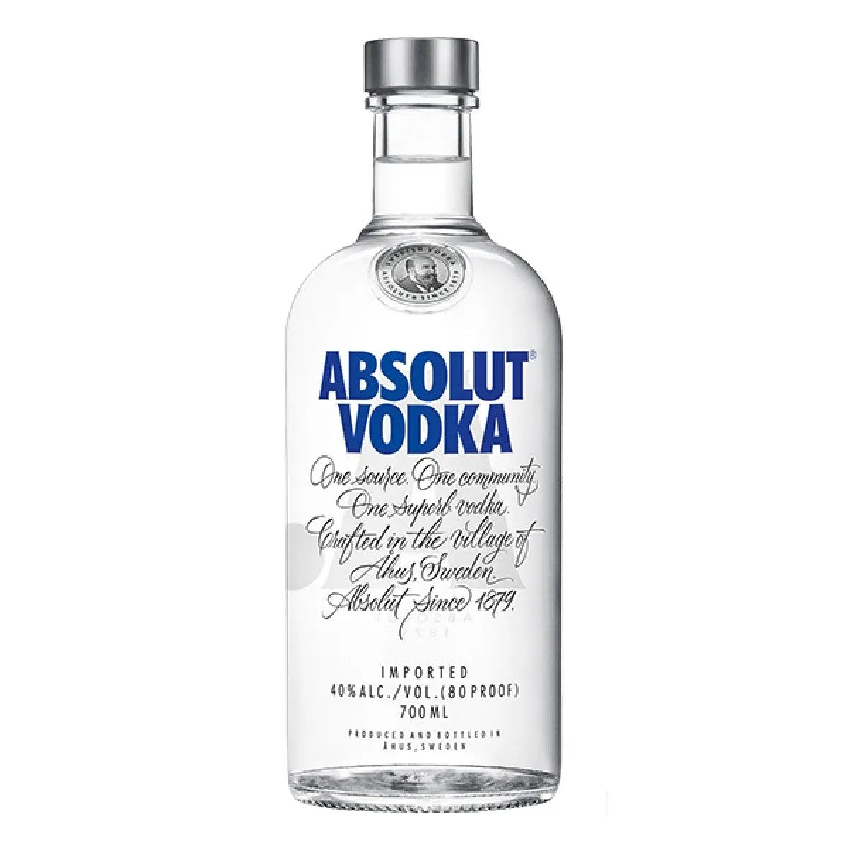 Absolut Vodka mit 0,7 Liter und 40 % Vol.